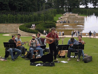 Alnwick Castle Gardens opening 2002