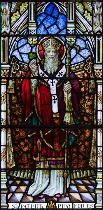 St. Patrick vitral Goleen, Co.Cork